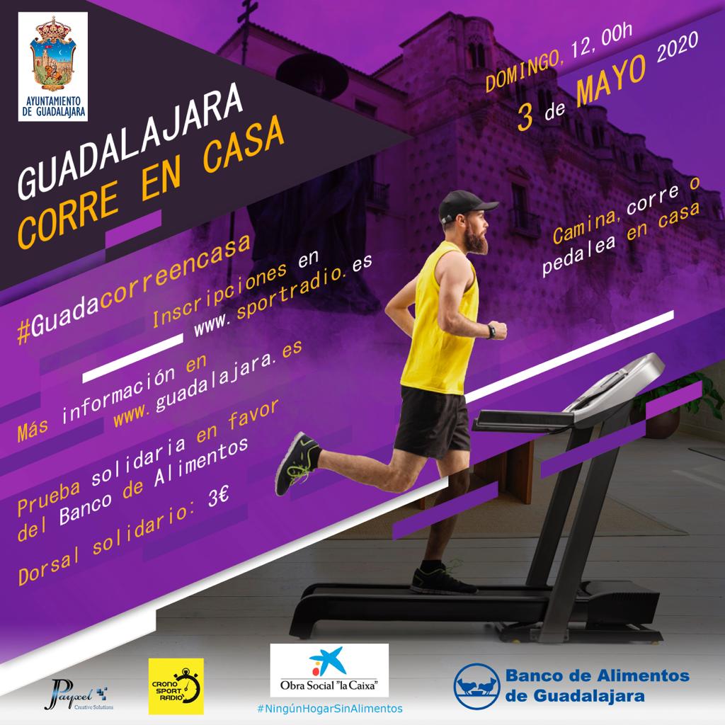 El día 3 de mayo Guadalajara correrá en casa a favor del Banco de Alimentos 3 El día 3 de mayo Guadalajara correrá en casa a favor del Banco de Alimentos
