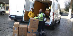 El Gobierno de Castilla-La Mancha ha distribuido ya más de 6,3 millones de artículos de protección para los profesionales de los centros sanitarios de región
