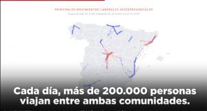El PSOE lanza un vídeo para explicar el mapa del coronavirus en la región “Todos los días, 200.000 personas se mueven entre CLM y Madrid”