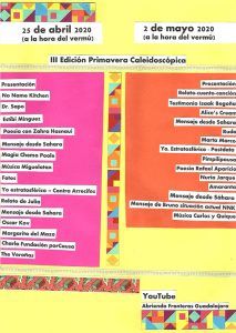 Festival Primavera Caleidoscópica 2020 de Abriendo Fronteras Guadalajara en YouTube