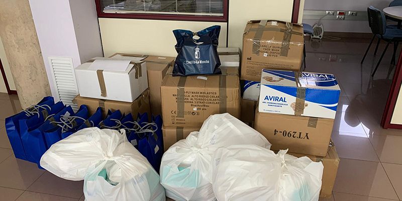 Junta y Diputación reparten más de 95.000 elementos protectores para toda la provincia de Cuenca