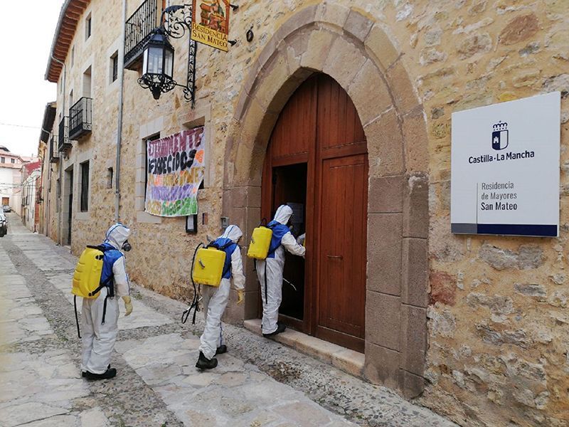 La empresa pública Geacam realiza 1.204 intervenciones en 267 pueblos de la provincia de Guadalajara en su lucha contra el COVID19