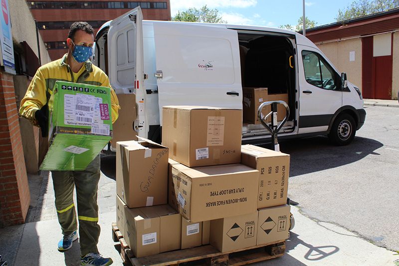 La Junta ha distribuido a la GAI de Guadalajara más de 900.000 elementos de protección desde el inicio de la crisis sanitaria 3 La Junta ha distribuido a la GAI de Guadalajara más de 900.000 elementos de protección desde el inicio de la crisis sanitaria