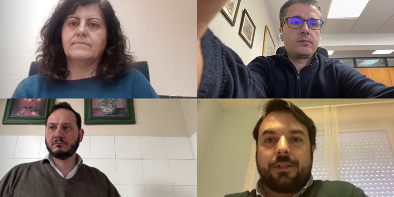 La patronal alcarreña y el grupo Vox en la Diputación se reúnen para ver las líneas de trabajo para la recuperación económica de la provincia