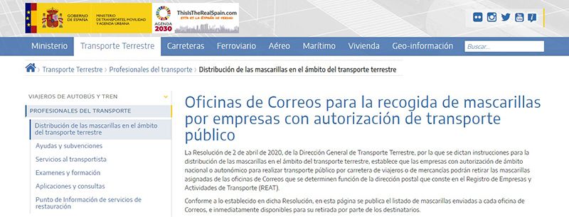 La patronal conquense informa de que las empresas con tarjeta de transporte público disponen de mascarillas