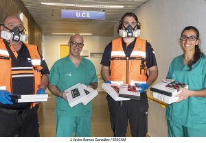 La UCI del hospital de Guadalajara y las residencias de mayores contarán con 13 tabletas para la comunicación entre internos y familias 2 La UCI del hospital de Guadalajara y las residencias de mayores contarán con 13 tabletas para la comunicación entre internos y familias