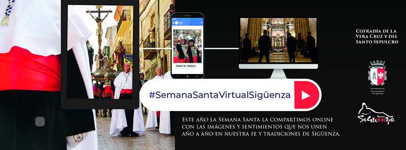 250.000 personas han seguido la Semana Santa Virtual seguntina en RRSS