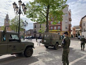 Tarancón recibe este sábado a militares de la Brigada Paracaidista para tareas de vigilancia y control