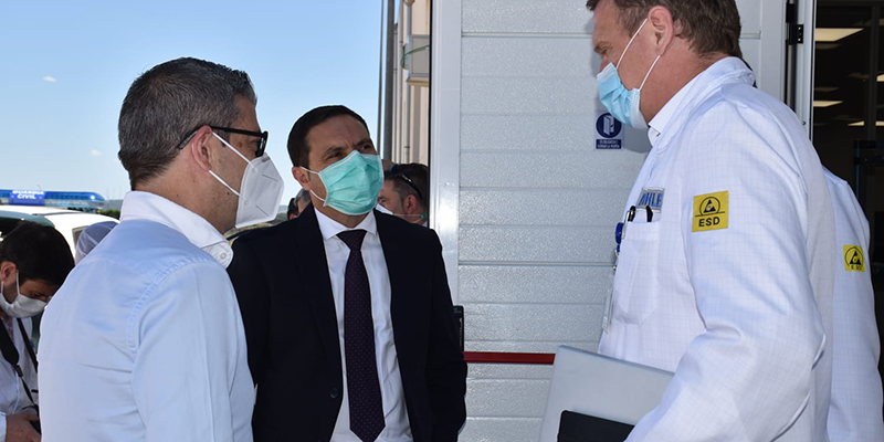 La Diputación de Cuenca y la fábrica motillana de Mahle han producido un total de 40.000 viseras protectoras