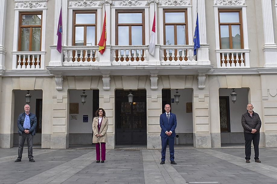 Ayuntamiento, CEOE, UGT y CCOO sellan el Pacto por la Recuperación Económica y Social de Guadalajara con 6,7 millones de inversión