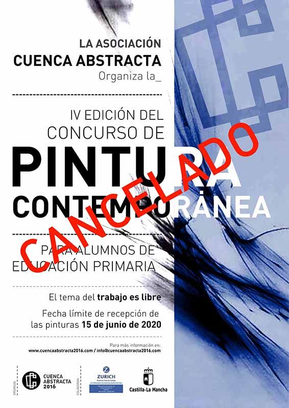 Cancelado el IV concurso de Pintura Contemporánea Cuenca Abstracta
