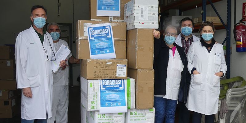 CEOE-Cepyme Cuenca cierra la campaña #Juntosloparamos tras recaudar cerca de 43.000 euros en material sanitario