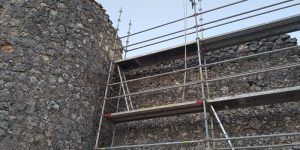 Comienzan las obras de restauración del lienzo de la muralla de Brihuega