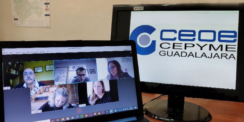 Diputación de Guadalajara y CEOE-CEPYME marcan las líneas de actuación para reactivar el tejido empresarial en la provincia