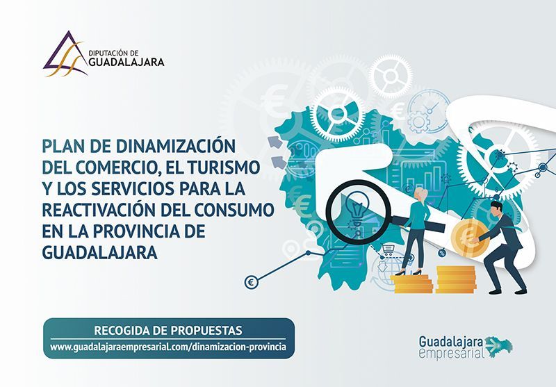 Diputación de Guadalajara y CEOE recogen aportaciones de las empresas para reactivar el consumo en la provincia