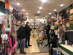 Dolz anima a los conquenses a comprar en el comercio local, tomando las medidas de seguridad oportunas