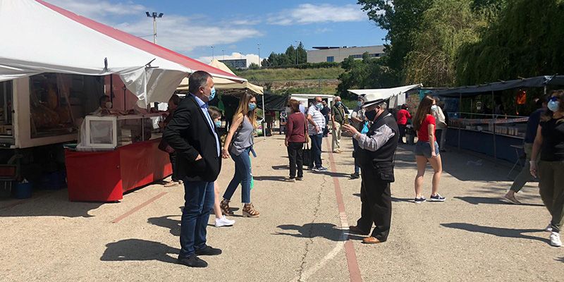 El Ayuntamiento de Cuenca se muestra satisfecho con la reapertura del mercadillo y espera ampliar puestos en las próximas semanas