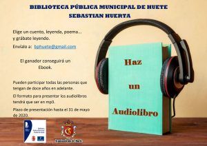 El Ayuntamiento de Huete te propone crear tu propio audiolibro
