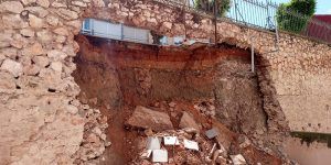 El Ayuntamiento estudia si el desprendimiento en Cuenca se debe a unas obras realizadas en 2017