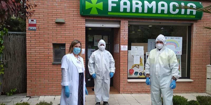 El Colegio Oficial de Farmacéuticos de Guadalajara agradece la labor de todos los trabajadores de la diputación por la limpieza de las farmacias