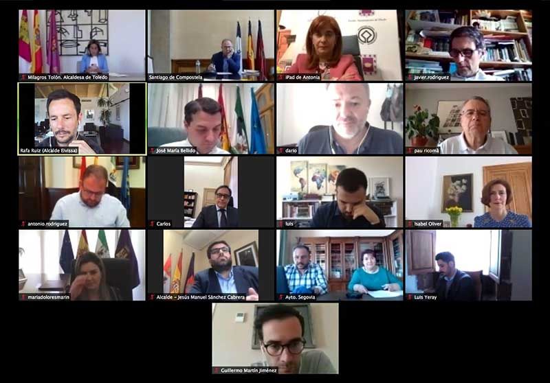 El Grupo de Ciudades Patrimonio de la Humanidad solicita al Gobierno de España mejoras en la conectividad de sus destinos