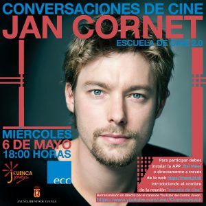 El programa del Centro Joven incluye un nuevo encuentro de cine con el actor Jan Cornet el miércoles 2 El programa del Centro Joven incluye un nuevo encuentro de cine con el actor Jan Cornet el miércoles