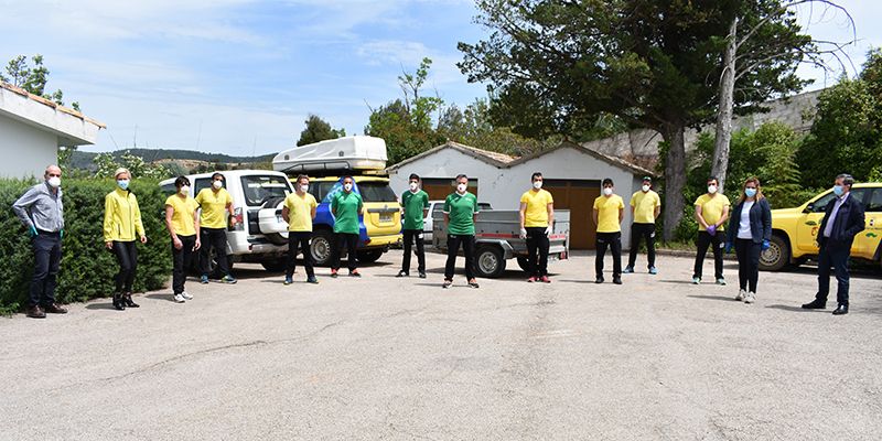 GEACAM ha realizado más de 2400 actuaciones en la provincia de Cuenca para hacer frente al COVID-19