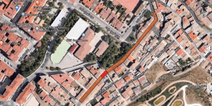 La calle Santa Teresa de la capital conquense permanece cortada al tráfico rodado