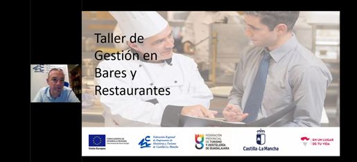 La gestión de bares y restaurantes centra un nuevo taller-webinar de la Federación provincial de Turismo y Hostelería de Guadalajara