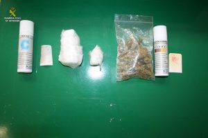 La Guardia Civil detiene a dos personas por tráfico de drogas en la comarca de Cañete