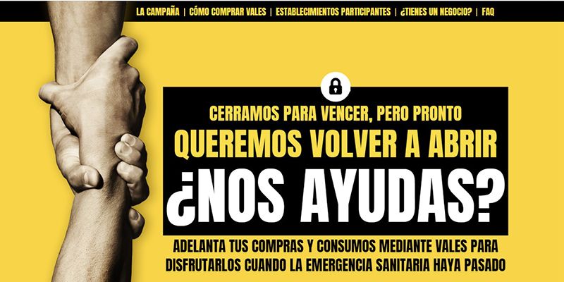 La iniciativa de CEOE-Cepyme Cuenca para adquirir vales en el comercio y la hostelería estrena web propia