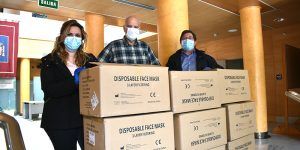 La Subdelegación del Gobierno en Cuenca entrega 29.000 mascarillas destinadas para la Federación Española de Municipios y Provincias 2 La Subdelegación del Gobierno en Cuenca entrega 29.000 mascarillas destinadas para la Federación Española de Municipios y Provincias