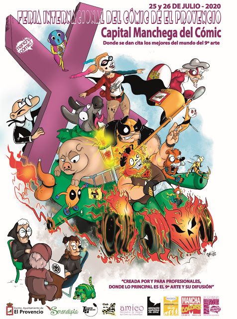 La Feria Internacional del Cómic de El Provencio contra el San Diego Comic Con 3 La Feria Internacional del Cómic de El Provencio contra el San Diego Comic Con