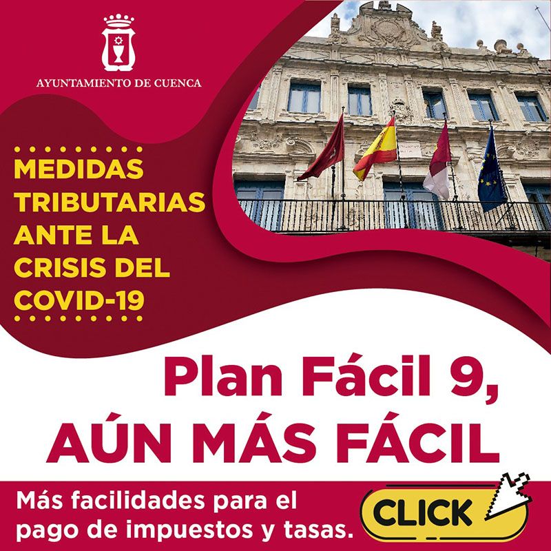 El Ayuntamiento de Cuenca inicia una campaña para dar a conocer las facilidades puestas en marcha para el pago de tributos 3 El Ayuntamiento de Cuenca inicia una campaña para dar a conocer las facilidades puestas en marcha para el pago de tributos