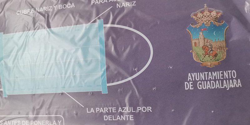 El Ayuntamiento de Guadalajara facilita más mascarillas a familias numerosas y personas vulnerables