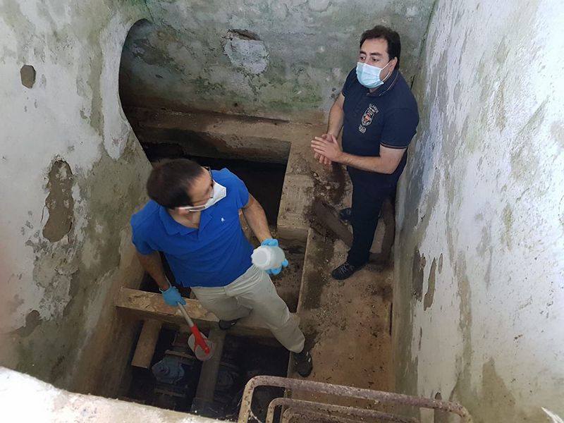 El Ayuntamiento de Huete optimiza la captación de aguas de cara el verano 3 El Ayuntamiento de Huete optimiza la captación de aguas de cara el verano