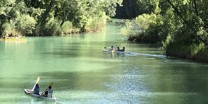 El Club Piragüismo Cuenca con Carácter rema contracorriente junto al personal que ha permanecido en primera línea frente al Covid-19