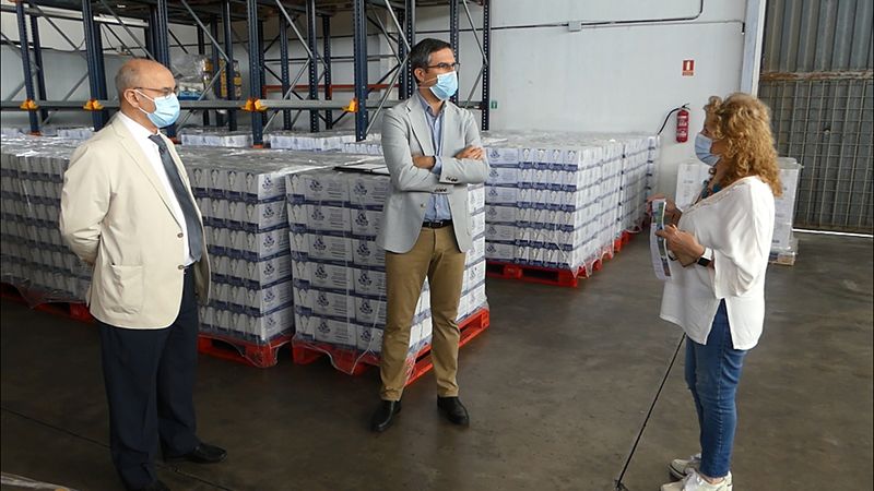 El Ministerio de Agricultura, Pesca y Alimentación distribuye 145.000 kilos de alimentos para personas desfavorecidas de Guadalajara