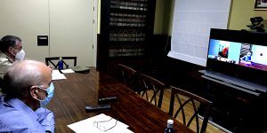 El subdelegado del Gobierno en Cuenca preside la cuarta reunión del Centro de Coordinación Provincial frente al COVID-19