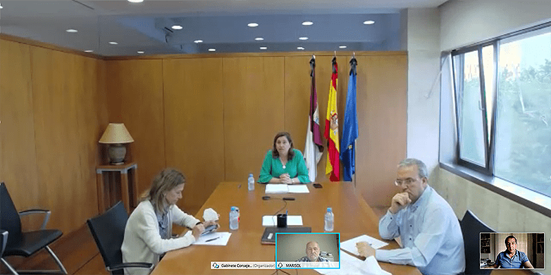 La Federación Regional del Taxi de C-LM aborda la situación del transporte escolar con la consejera de educación