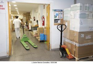 La Gerencia del Área Integrada de Guadalajara recibe un nuevo lote de material de protección con más de 34.000 elementos