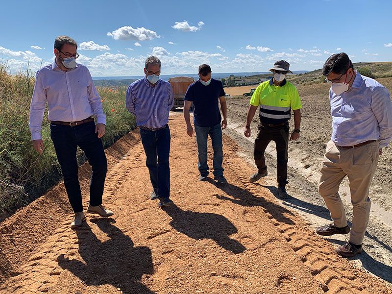 La Junta invierte 4,5 millones en arreglar 180 kilómetros de caminos en 311 municipios y EATIM de la provincia de Guadalajara