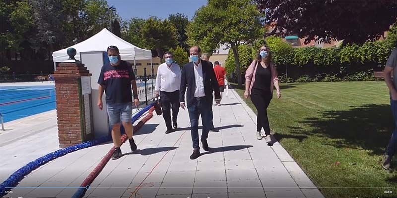 La piscina de San Roque abre este miércoles únicamente para deportistas y con rigurosas medidas de seguridad e higiene