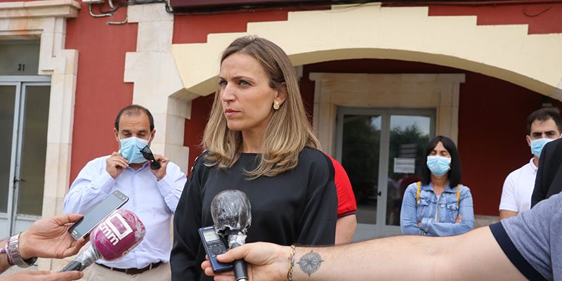 Merino reivindica los dos trenes diarios a Sigüenza y la Sierra Norte