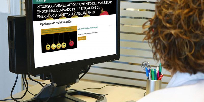 Más de 2.200 profesionales sanitarios y socio-sanitarios han accedido a la plataforma online de recursos para el afrontamiento y gestión emocional del malestar ante la pandemia COVID-19