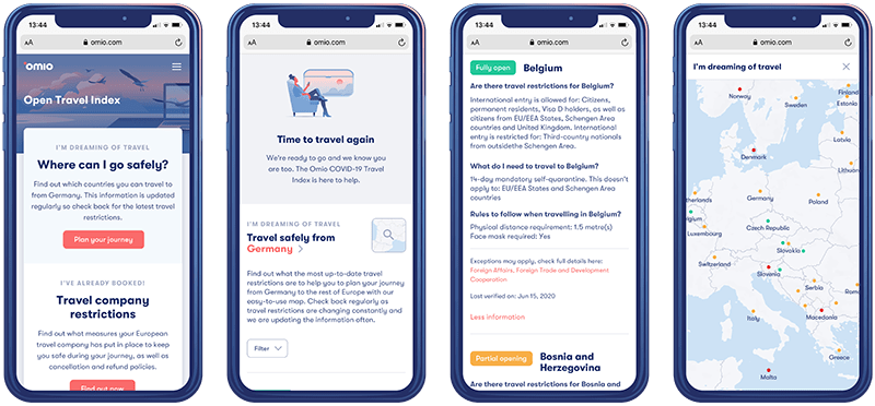 Omio lanza el "Open travel index" para ayudarnos a viajar en la nueva era 1 Omio lanza el Open travel index para ayudarnos a viajar en la nueva era