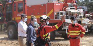 Un total de 60 efectivos de la UME se entrenan en el campo de maniobras de la Brigada Paracaidista en Uceda 2 Un total de 60 efectivos de la UME se entrenan en el campo de maniobras de la Brigada Paracaidista en Uceda