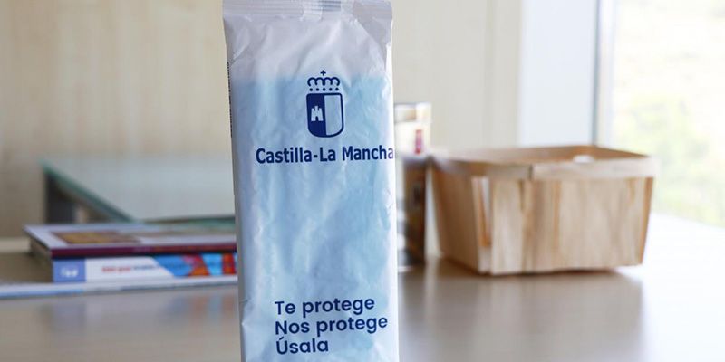 Un total de 835.146 ciudadanos han retirado su paquete de tres mascarillas del programa del Gobierno de Castilla-La Mancha ‘Te protege, nos protege, úsala’