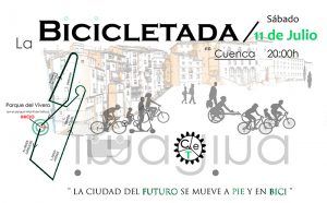 Amigos de los ríos de Cuenca convoca una bicicletada el próximo sábado a las 20 horas desde el parque del Vivero