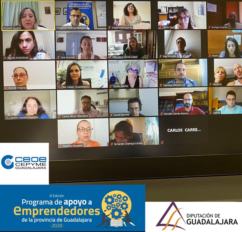 Comienza el programa de apoyo a emprendedores de la provincia de Guadalajara de CEOE con su taller de presentación